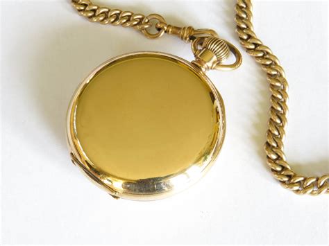 Antique Phenix Pocket Watch And Chain