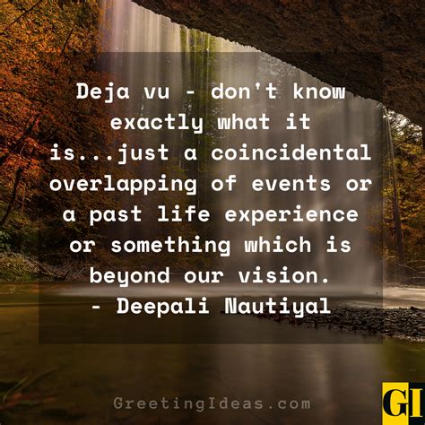 25 Best Philosophical Deja Vu Quotes And Sayings