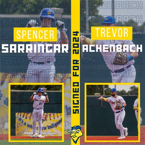 Canaries Re-Sign Infielder Trevor Achenbach and Catcher Spencer ...