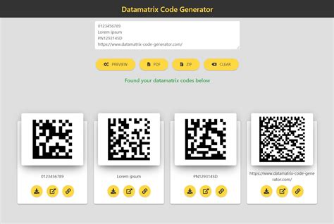 Image result for Data Matrix Code Generator
