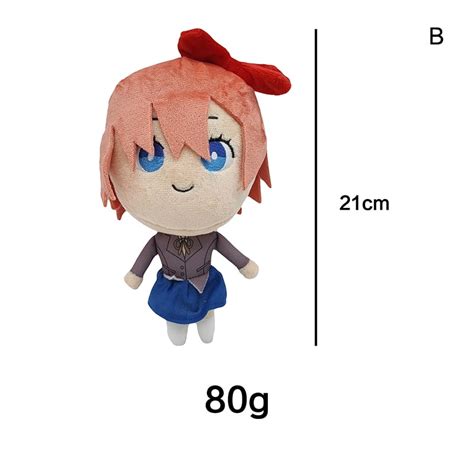 Buy Doki Doki Literature Club Ddlc - Monika Plush Figure Doki Doki ...