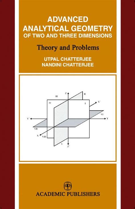 Advanced Analytical Geometry of Two & Three Dimensions: Buy Advanced ...