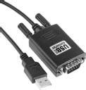 LipiWorld USB to RS-232 Serial Converter Cable-Black USB Adapter ...
