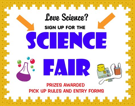 Science Fair Sign 的图像结果