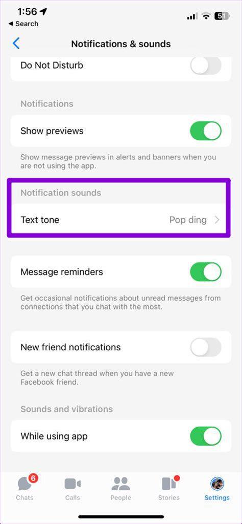 Image result for Messenger Notification Sound On