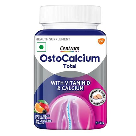 Centrum Ostocalcium Total With Vitamin D & Calcium, 30 Tablet – ClickOnCare