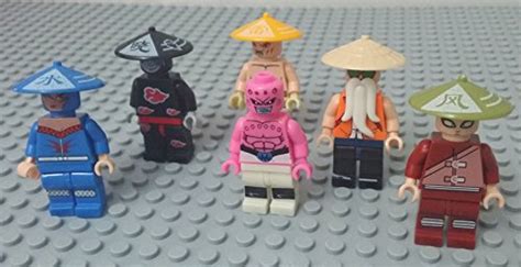 Buy New Set Of 6 Dragon Ball Z & Naruto Shippuden Anime Minifigures ...