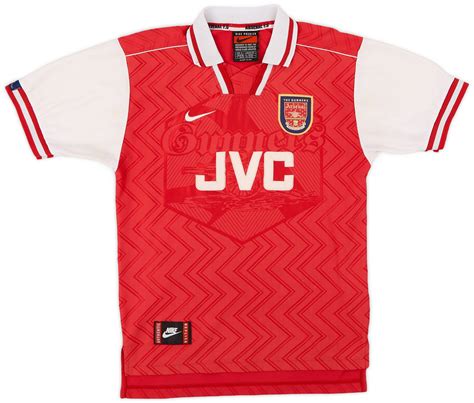 1996-98 Arsenal Home Shirt Adams #6 - 6/10 - (S)