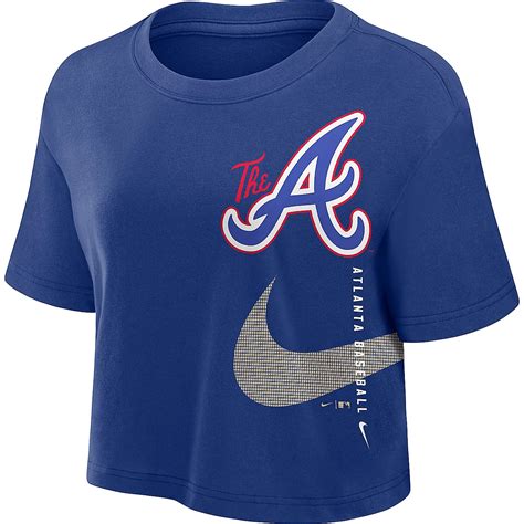 Nike Women's Atlanta Braves City Connect Crop Top | Academy