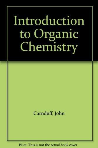 Buy Carnduff ∗introduction∗ To Organic Chemistry Book Online at Low ...