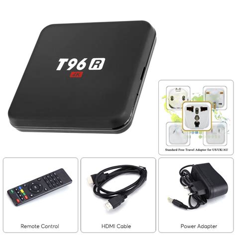 4K Android TV Box T96R - 4K Support, 3D Movie Support, Android 5.1,Quad ...