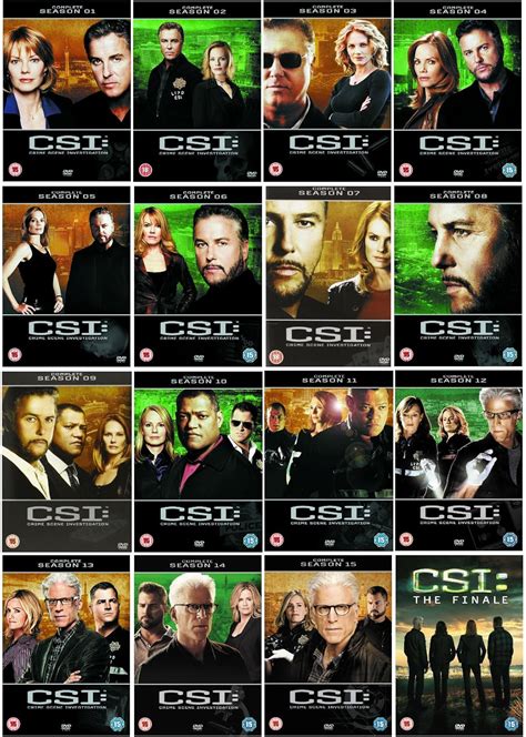 CSI Las Vegas Season 1-15 + The Final: CSI - Crime Scene Investigation ...