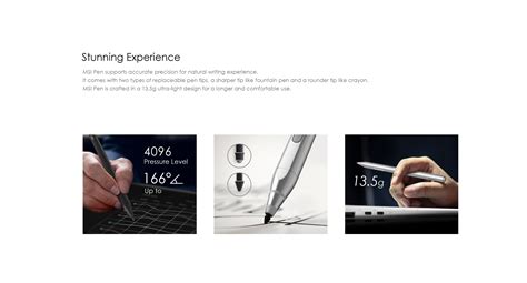Wireless MSI Pens for E13 & E16 Flip Series Laptops - MSI-US Official Store