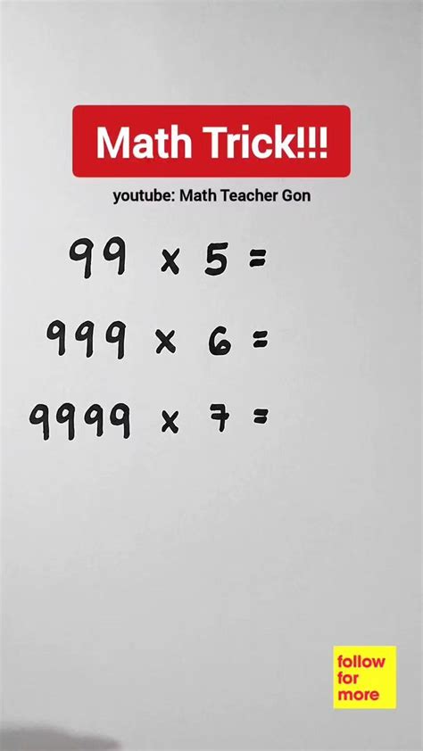 Image result for Quick Math Tricks