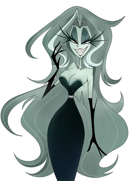 Hazbin Hotel Oc | Hotel art, Character design, Drawing base