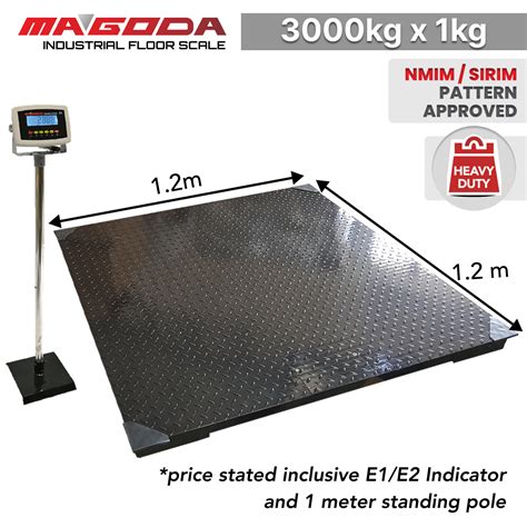 FLOOR SCALE – Magoda Weighing Instrument