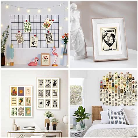 Buy Vintage Aesthetic Wall Collage Kit-100 Pcs Primitive flora and ...