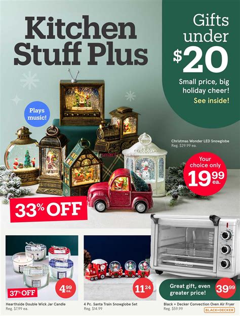 Kitchen Stuff Plus Flyer December 5 to 15