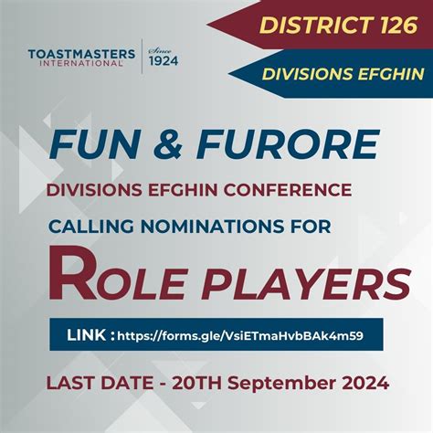 District 126 - Toastmasters International posted on LinkedIn