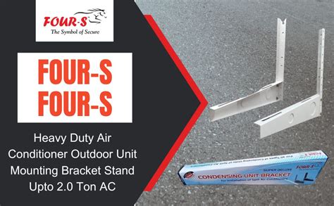 FOUR-S Heavy Duty Air Conditioner Outdoor Unit Mounting Bracket Stand ...