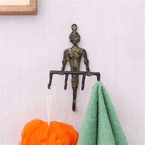 Tribal Serpent Goddess Bronze Hooks