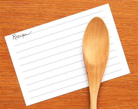 Image result for Recipe Card Program