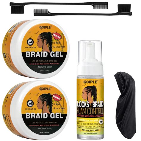 16oz-Strong-Hold-Braid-Gel - Extreme Hold Hair Styling Essential ...
