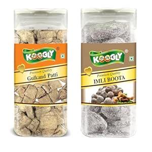 KOOGLY Mouth Freshener PACK OF 2 with mouth freshener, Gulkand Patti ...