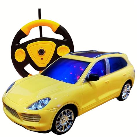 KIDSWAY Rechargeable Remote Control Toy Car for Kids: Auto Demo, Five ...