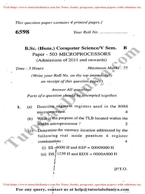 Image result for Microprocessor Practics Problem