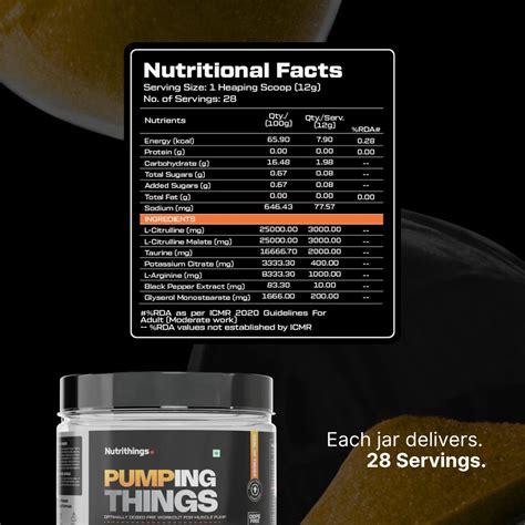 Pumping Things Pre Workout For Next Level Pump – Nutrithings