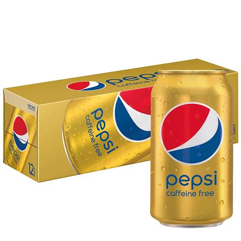 Pepsi Cola Caffeine Free Soda Pop, 12 oz, 12 Pack Cans – Walmart ...