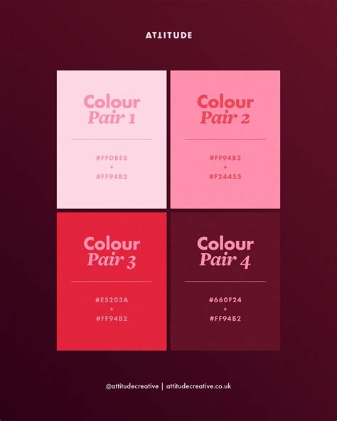 Pink and Red Color Palette