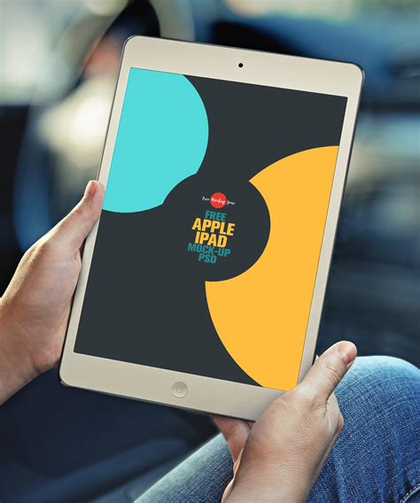 Free Apple iPad Mock-up Psd For Web Designers & Web Developers