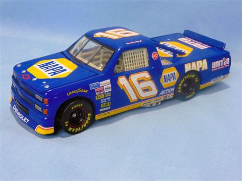 Ron Hornaday Jr. #16 NAPA Chevrolet Diecast Race Truck 1:24 Scale FREE ...