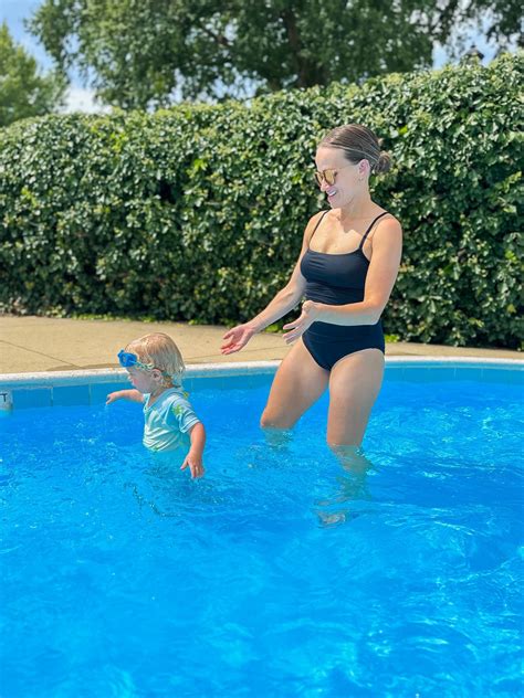 The Most Flattering Swimsuits for Moms (tried on by an actual mom)