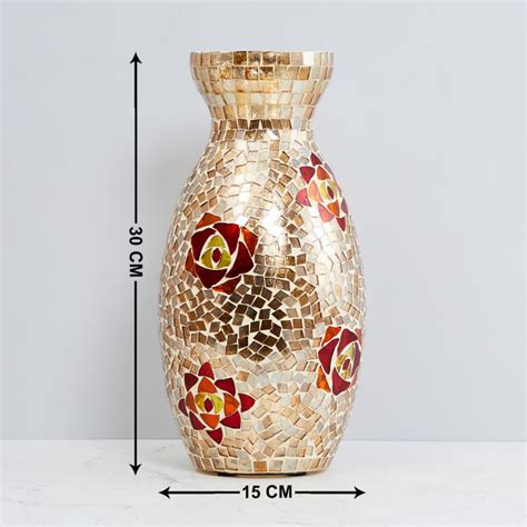 Buy Splendid Mosaic Flower Vase from Home Centre at just INR 1399.0