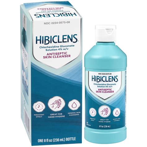 Hibiclens Antimicrobial, Antibacterial Chlorhexidine Liquid Soap, Wound ...