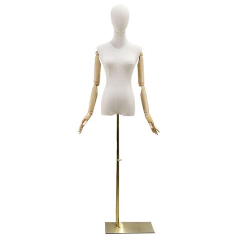 Buy Barture Female Mannequin Torso Body Tailors Dummy Display Bust With ...