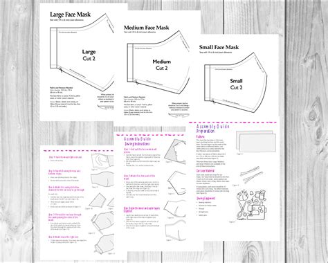 Image result for Free Face Mask Sewing Pattern PDF