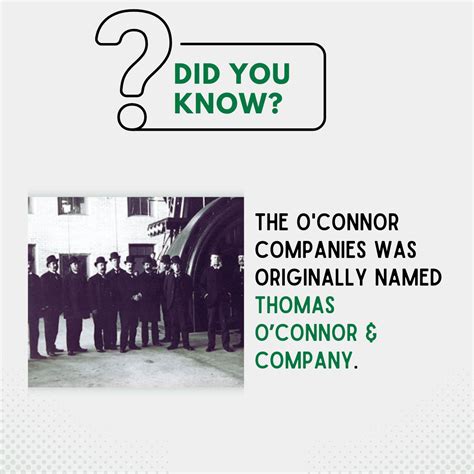 O'Connor Corporation on LinkedIn: Did you know that The O'Connor ...
