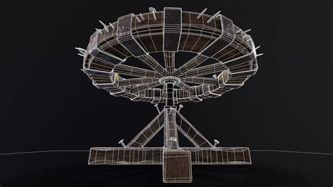 3D model Breaking Wheel Torture VR / AR / low-poly | CGTrader