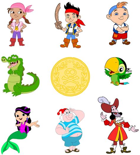 Jake And The Neverland Pirates Character List