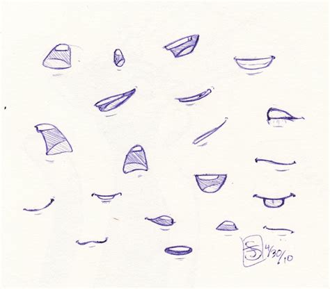 Mouth Drawing Anime Girl at Maxine Smith blog