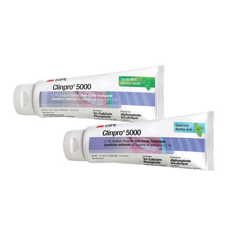 3M™ Clinpro™ 5000 Anti-Cavity Toothpaste For Orthodontic Use - 1.1% Sodium Fluoride