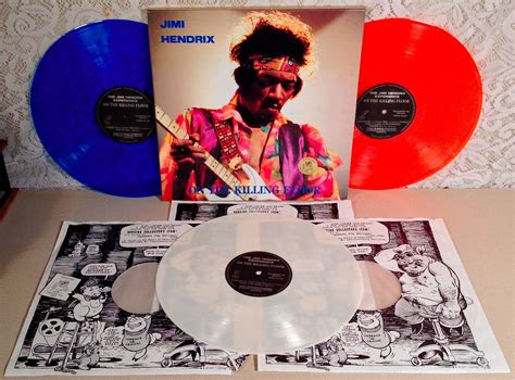 RARE COFFRET / JIMI HENDRIX / ON THE KILLING FLOOR