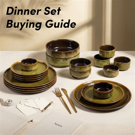 Dinner Set Buying Guide: How to Choose the Perfect One for Your Home ...