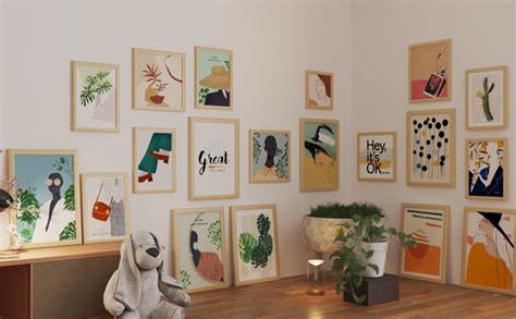 PAINTINGMANTRA Motivational Animals Framed Painting/Posters for Room ...