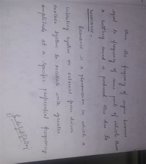 A loud rattling sound is produced by a car at some particular speed ...