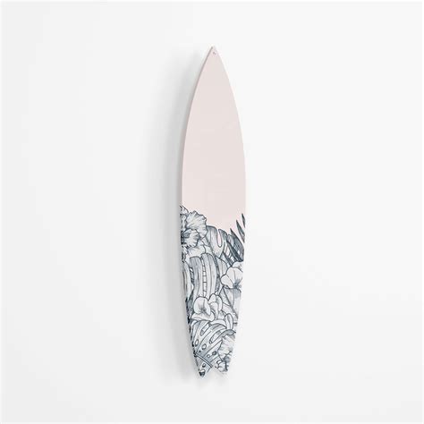 Blooms and Bugs Acrylic Surfboard Wall Art - Bed Bath & Beyond - 37631971